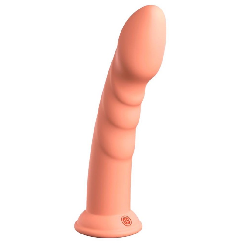 Dildo do uprzęży strap-on pegging punkt G sex 21cm